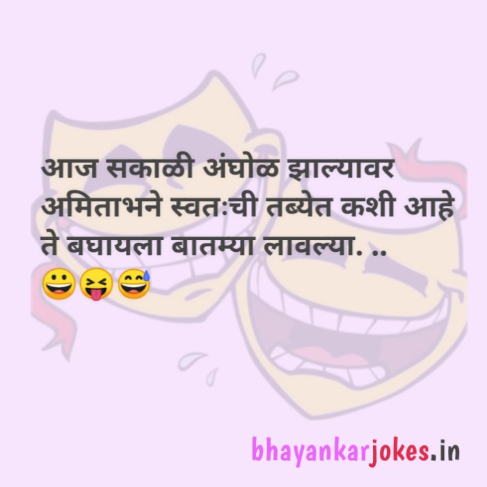 Jokes on amitabh bacchan in Marathi, bhayankar jokes, funny Marathi memes